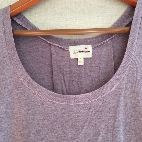 *SOLD* Deletta high low tunic lilac. NWOT. Small. - Picture 2 of 4